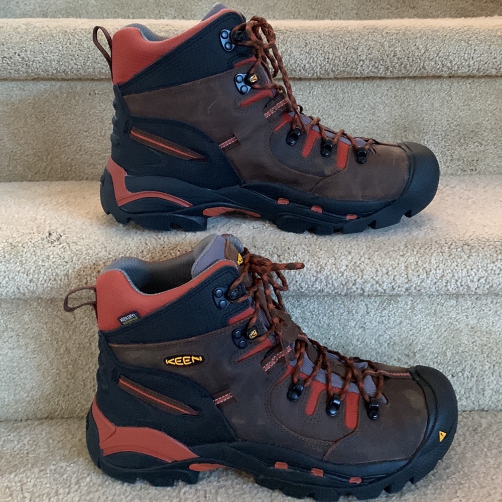 NEW KEEN Utility Men’s Size 12D Pittsburg 6” Soft Toe hiking boot 1009709